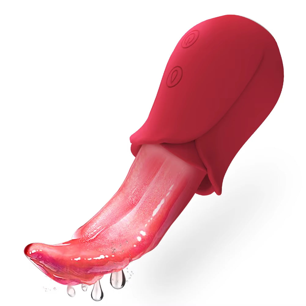 Powerful Tongue Licking Vibrator Adult Sex Toy for Women Female Masturbation Nipple Vagina Clitoris Stimulator G Spot Vibrators